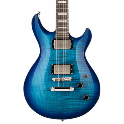 Cort, M600, Blue Burst, Electric Guitar, Mahogany Body, Flamed Maple Veneer, Mahogany Neck, Rosewood Fingerboard, VTH59 Humbucker Pickups, Double Cutaway, Cort Near me, Cort Cape Town,