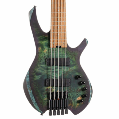 Cort, SPACE 5, Headless Bass, 5-String, Bartolini Pickups, Bass Guitar, Star Dust Green, Cort Near Me, Cort Cape Town,