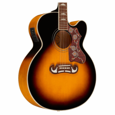 Epiphone, J200-EC Studio, Vintage Sunburst, Jumbo Body, Cutaway, Epiphone Near Me, Epiphone Cape Town,