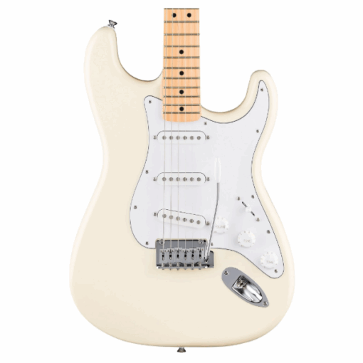 Fender, Standard, Stratocaster, Electric Guitar, Single Coil Pickups, Maple Frettboard, Olympic White, Fender Near Me, Fender Cape Town,
