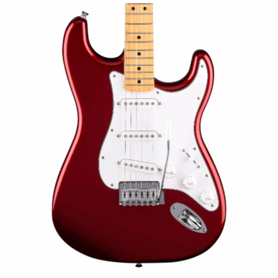 Fender, Standard, Stratocaster, Electric Guitar, Single Coil Pickups, Maple Frettboard, Candy Cola, Fender Near Me, Fender Cape Town,
