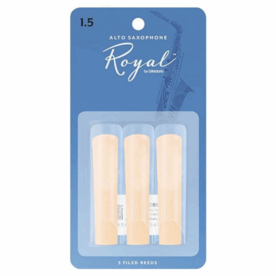 Rico Royal, D'Addario, Alto Saxophone, 1.5, Reeds, 3 Pack, Blue Label, Rico Royal Near Me, Rico Royal Cape Town,