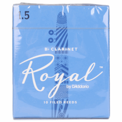 Rico Royal, D'Addario, Clarinet, 1.5, Reeds, Blue Label, Rico Royal Near Me, Rico Royal Cape Town,