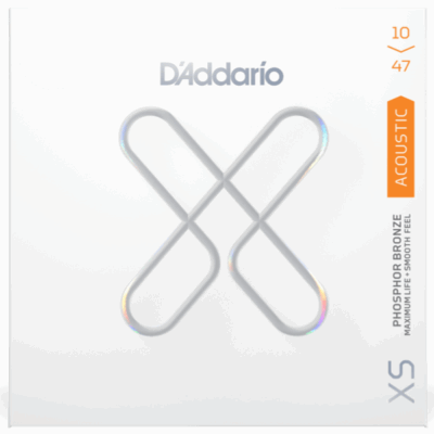 D'Addario, XSAPB1047, Strings, Acoustic, Coated, 10-47, Extra Light Gauge, D'Addario Strings Near Me, D'Addario Strings Cape Town,