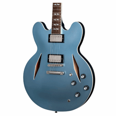 Epiphone, DG-335, Dave Grohl signature, Electric Guitar, 335 Shape, Humbucker Pickups, Pelham Blue, Epiphone Near Me, Epiphone Cape Town,