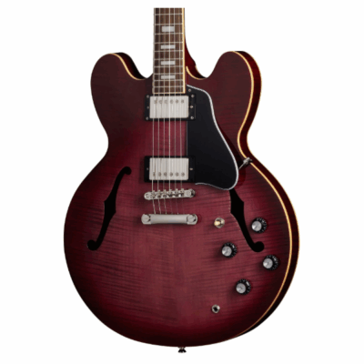 Epiphone, ES-335, Semi-Hollow Body, Electric Guitar, 335 Shape, Humbucker Pickups, Purple Burst, Maple Top, Maple Back and sides, Epiphone Near Me, Epiphone Cape Town,