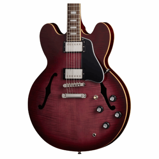 Epiphone, ES-335, Semi-Hollow Body, Electric Guitar, 335 Shape, Humbucker Pickups, Purple Burst, Maple Top, Maple Back and sides, Epiphone Near Me, Epiphone Cape Town,