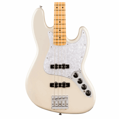 Fender, Jazz Bass, Player II, Modified, Active, 4-String Bass Guitar, Olympic Pearl, Maple Fingerboard, Fender Near Me, Fender Cape Town,
