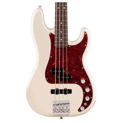 Fender, Precision Bass, Player II, Modified, Active, 4-String Bass Guitar, Olympic Pearl, Rosewood Fingerboard, Fender Near Me, Fender Cape Town,