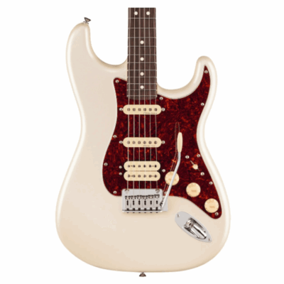 Fender, Stratocaster, Player II, Modified, Noiseless Pickups, HSS, Electric Guitar, Olympic Pearl, Rosewood Fingerboard, Fender Near Me, Fender Cape Town,