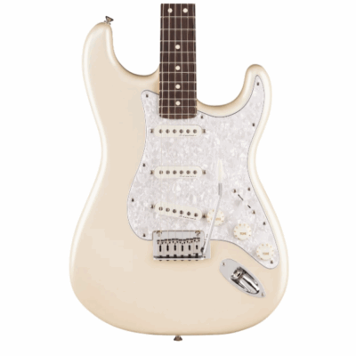 Fender, Stratocaster, Player II, Modified, Noiseless Pickups, Single Coil, Electric Guitar, Olympic Pearl, Rosewood Fingerboard, Fender Near Me, Fender Cape Town,