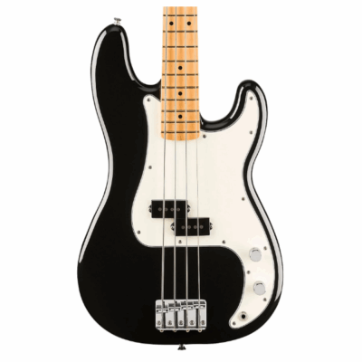 Fender, Precision Bass, Player II, 4-String Bass Guitar, Black, Maple Fingerboard, Fender Near Me, Fender Cape Town,