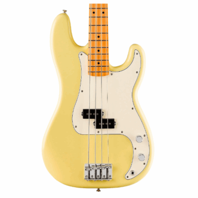 Fender, Precision Bass, Player II, 4-String Bass Guitar, Hialeah Yellow, Maple Fingerboard, Fender Near Me, Fender Cape Town,