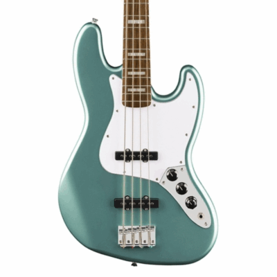 Fender, Squier, Jazz Bass, Affinity, Active Pre-Amp, 4-String Bass Guitar, Mystic Sea Foam Green, Laurel Fingerboard, Fender Near Me, Fender Cape Town,