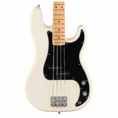 Fender, Precision Bass, Standard, 4-String Bass Guitar, Olympic White, Maple Fingerboard, Fender Near Me, Fender Cape Town,