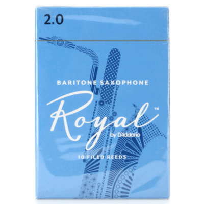 Rico Royal, D'Addario, Baritone Saxophone, 2, Reeds, Blue Label, Rico Royal Near Me, Rico Royal Cape Town,
