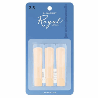 Rico Royal, D'Addario, Clarinet, 2.5, Reeds, 3 Pack, Blue Label, Rico Royal Near Me, Rico Royal Cape Town,