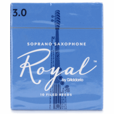 Rico Royal, D'Addario, Soprano Saxophone, 3, Reeds, Blue Label, Rico Royal Near Me, Rico Royal Cape Town,