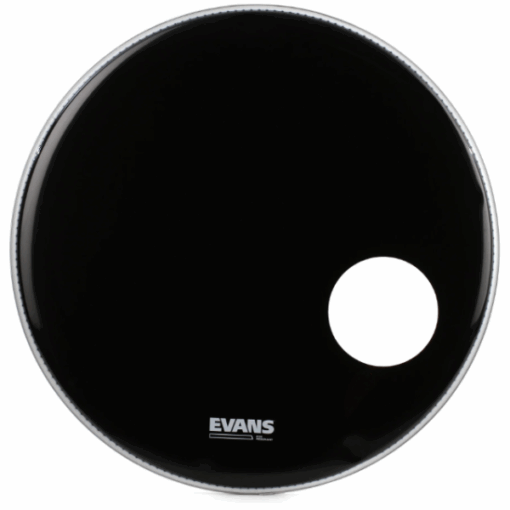 Evans, EQ3, Resonant, Black, 22 Inch, Porthole, Evans Near Me, Evans Cape Town