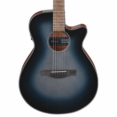 Ibanez, AEG50, Indigo Blue Burst High Gloss, Acoustic Guitar, Pickup, Spruce Top, Sapele Back and Sides, Cutaway, Ibanez Near Me, Ibanez Cape Town,