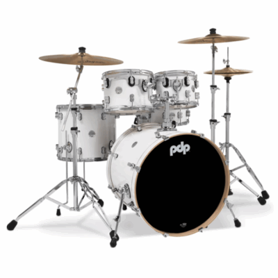 PDP, Drum kit, Maple Shells, Pearlescent White Lacquer, 5-Piece, Shell Pack, PDP Near Me, PDP Cape Town,