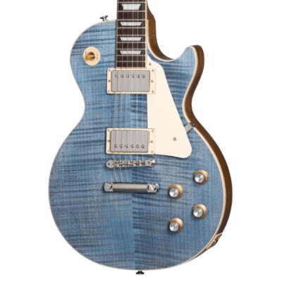 Gibson, Les Paul, 60's, Standard, Figured Top, Ocean Blue, Cutaway, Humbucker Pickups, Gibson Near Me, Gibson Cape Town,