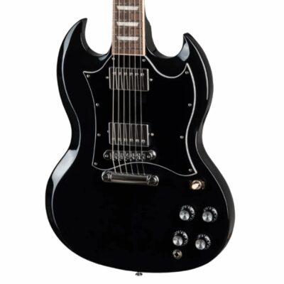 Gibson, SG, Standard, Ebony, Double Cutaway, Humbucker Pickups, Gibson Near Me, Gibson Cape Town,
