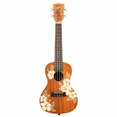 Kala, Ukulele, Concert, Hibiscus, Voyage Collection, Mahogany Body, Satin Finish, Kala Near Me, Kala Cape Town,