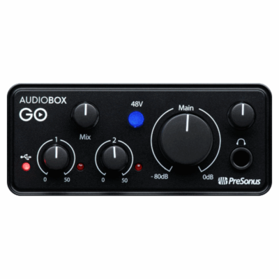 Presonus, Audiobox Go, Audio Interface, Recording, Studio, Soundcard, Presonus Near Me, Presonus Cape Town,