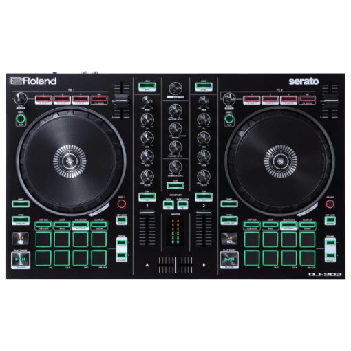 Roland, DJ-202, DJ Controller, 2-Channel, DJ Equipment, Roland Near Me, Roland Cape Town,