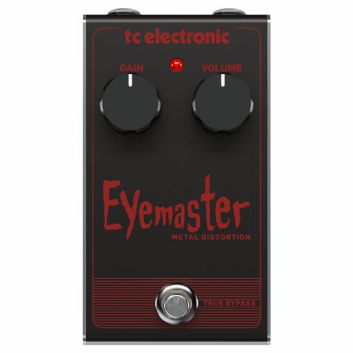 TC Electronic, Eyemaster, Analog Pedal, Metal Distortion, Pedal, Effects, TC Electronics Near Me, TC Electronics Cape Town,