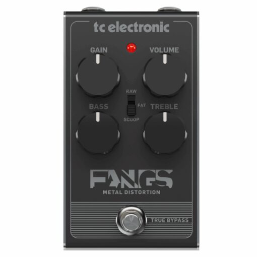 TC Electronic, Fangs, Analog Pedal, Metal Distortion, Pedal, Effects, TC Electronics Near Me, TC Electronics Cape Town,