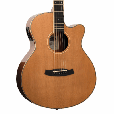 Tanglewood, TW4CENA, Acoustic Electric, Solid Cedar, Mahogany Back and Sides, Natural, Winterleaf Series, Super Folk Shape, Tanglewood Near Me, Tanglewood Cape Town,